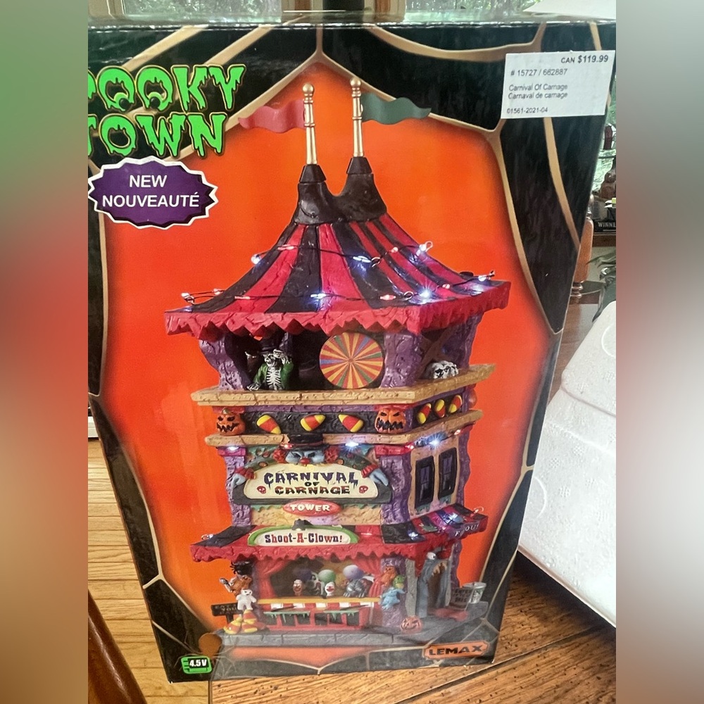 Lemax Spooky Town Carnival of Carnage
